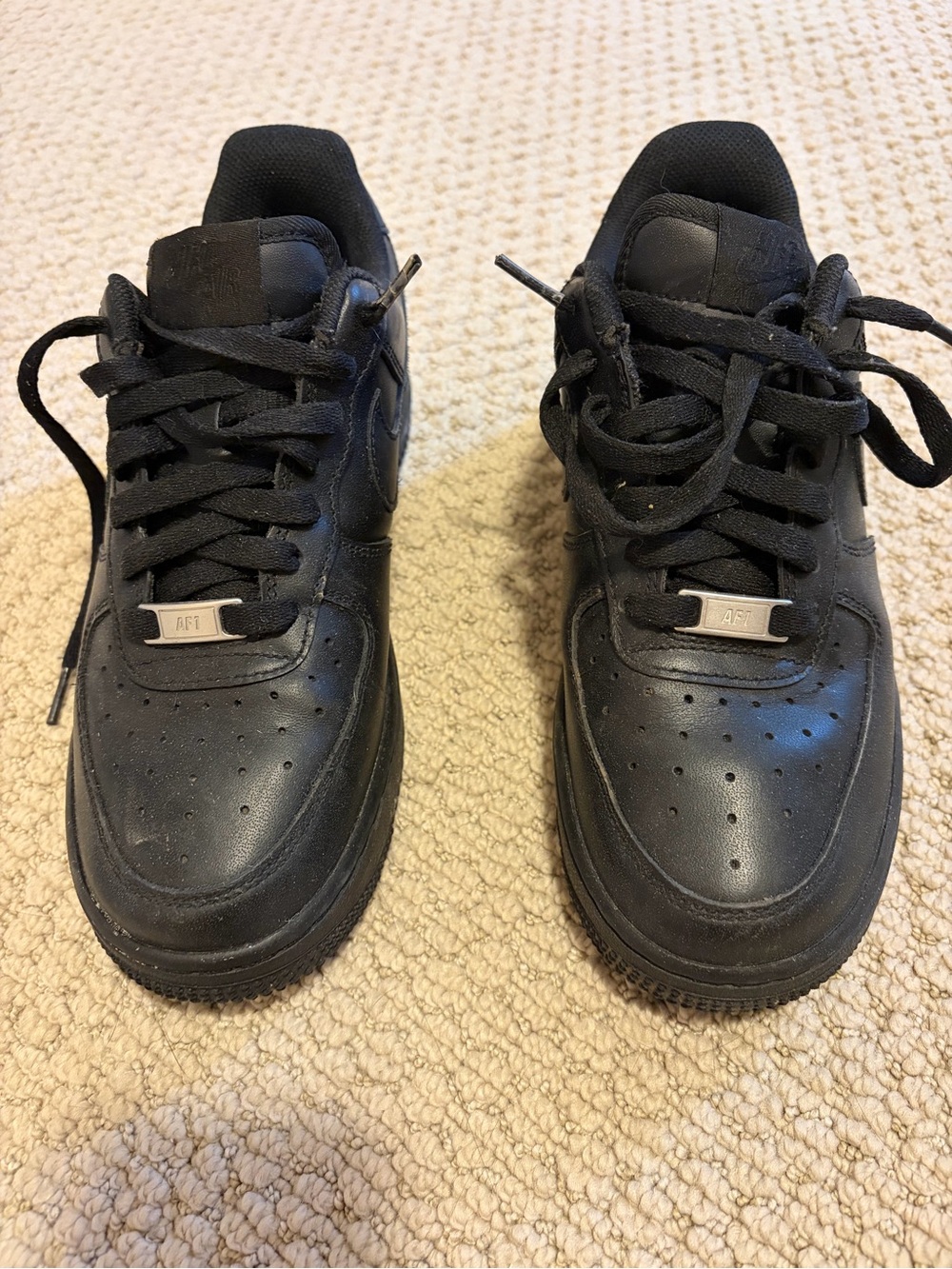 Nike Air Force One.. All Black Sneakers